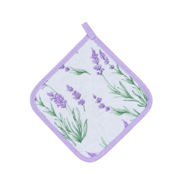 Прихватка Lavender, размер 20х20 см, цвет фиолетовый - Фото 1