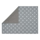 Салфетка под приборы Snowflakes grey, размер 35х45 см, цвет серый - фото 297128343
