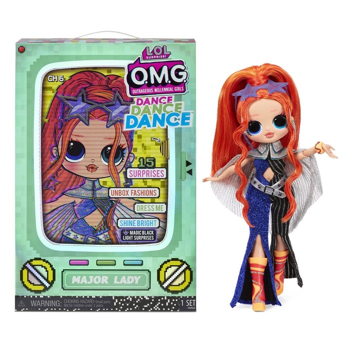 Игровой набор LOL «Кукла OMG Dance Doll- Major Lady» - Фото 1