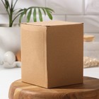 Банка для сыпучих продуктов с пробковой крышкой «Бабл», 900 мл, 12×13.5 см, стекло - Фото 3