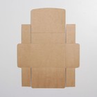 Коробка подарочная складная крафтовая, упаковка, 16,5 х 12,5 х 5 см - Фото 7
