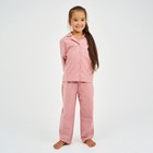 Пижама детская для девочки KAFTAN "Звездочки", р. 98-104, розовый - фото 321310873