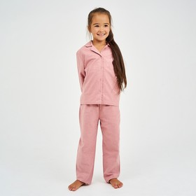 Пижама детская (рубашка, брюки) KAFTAN "Звездочки", р. 110-116, розовый