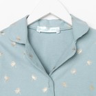 Пижама детская из фланели (рубашка, брюки) KAFTAN "Одуванчики", рост 98-104, мятный - Фото 9