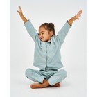 Пижама детская из фланели (рубашка, брюки) KAFTAN "Одуванчики", рост 98-104, мятный - Фото 3