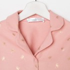 Пижама детская из фланели (рубашка, брюки) KAFTAN, «Одуванчики», рост 122-128 см, розовая - Фото 8