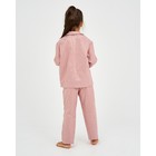Пижама детская для девочки KAFTAN "Котики", р. 98-104, розовый - Фото 6