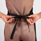 Фартук парикмахерский, джинсовый, 3 кармана, чёрный - Фото 6