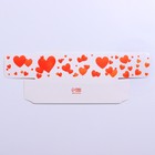 Коробка для макарун кондитерская, упаковка, « Love you», 18 х 5,5 х 5,5 см - Фото 5