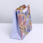 Пакет подарочный крафтовый, упаковка, «Вдохновляй», 22 х 17,5 х 8 см - Фото 2