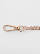 Цепочка для сумки, с карабинами, железная, 6×8 мм, 120 см, цвет золотой - Фото 2