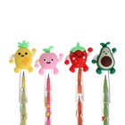 Карандаш - прикол Calligrata «Ягода/Фрукт/Овощ», секционный, МИКС - Фото 5