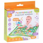 Акваковрик надувной развивающий водный «Домашние животные», 80×50 см - Фото 6