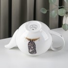 Заварочный чайник фарфоровый «Ёжик в тумане», 1,2 л - фото 4340528