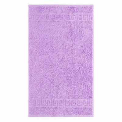 Полотенце махровое с греческим бордюром 50х90 см, REGAL ORCHID, хлопок 100%, 430г/м2