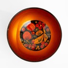 Салатник деревянный хохлома «Малый», 11×6 см - Фото 2