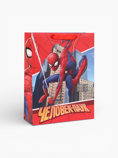 Пакет подарочный «С днём рождения!», 31×40×11.5 см