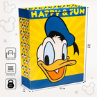Пакет подарочный "Happy & fun", Микки Маус, 31х40х11,5 см - фото 9495259