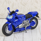 Светильник детский "Мотоцикл", h=17 см, ( от USB) синий - Фото 2
