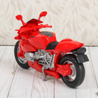 Светильник детский "Мотоцикл", h=17 см, ( от USB) красный - Фото 3