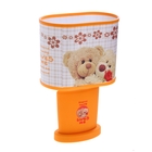 Лампа настольная "Медвежата", h=28 см (220В) оранжевый - Фото 1