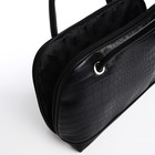 Сумка женская на молнии TEXTURA, средний размер, цвет чёрный - Фото 9