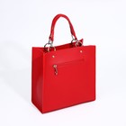 Сумка женская TEXTURA, тоут, средний размер, цвет красный - Фото 2