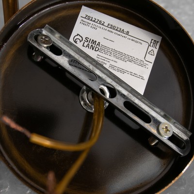 Люстра 1757/6 E14 40 Вт черно-золотой 67×67×47 см BayerLux