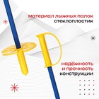 Комплект лыжный детский: лыжи 66 см, палки 75 см 7187578 - фото 16181417