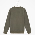 Свитшот мужской MINAKU: Casual collection MAN цвет хаки меланж, размер 50 - Фото 9