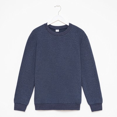Свитшот мужской MINAKU: Casual collection MAN, размер 52, цвет индиго меланж