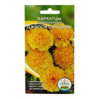 Семена Цветов однолетние «Бархатцы Джипси саншайн», отклонённые, махровые, 0.2 г - Фото 1