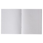 Тетрадь 48 листов в клетку Calligrata "Фигуры", обложка мелованная бумага, блок №2 (серые листы) МИКС - Фото 2