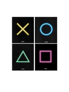 Тетрадь 48 листов в клетку Calligrata «Фигуры», серые листы, МИКС - Фото 3