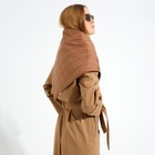 Платок женский MINAKU: Casual Collection цвет коричневый - Фото 2
