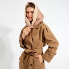 Платок женский MINAKU: Casual Collection цвет бежевый - Фото 2