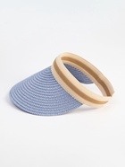 Козырёк плетёный для девочки MINAKU, синий, размер 50-52 - Фото 5