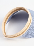 Козырёк плетёный для девочки MINAKU, синий, размер 50-52 - Фото 6