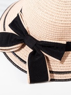 Шляпа для девочки MINAKU «Модница», розовая, размер 52 - фото 42738132