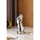 Ваза керамическая "Венера", настольная, серебристая, 25 см - Фото 3