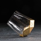 Стакан стеклянный Magistro «Дарио», 450 мл, цвет золотой - фото 4340579