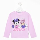 Футболка с длинным рукавом Stars, Disney, рост 110-116, лиловый - Фото 6
