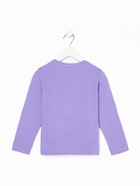 Лонгслив для девочки KAFTAN «Принцессы», сиреневый, размер 30 (98-104 см) 7354365