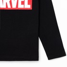 Футболка с длинным рукавом Marvel, рост 98-104, черный - фото 24448234