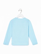 Лонгслив для девочки KAFTAN «Принцессы», голубой, размер 36 (134-140 см) 7374253