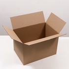 Коробка складная, бурая, 60 х 40 х 40 см - фото 9496452