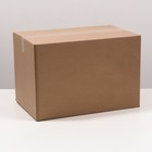 Коробка складная, бурая, 60 х 40 х 40 см - фото 8142703