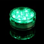 Светильник подводный, 10 LED, 3 Вт, IP68, RGB, от батареек 3хААА (не в компл.) - Фото 2