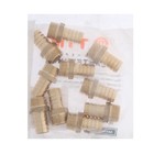 Штуцер TIM SM02-16, 1/2" х 16 мм, наружная резьба, латунь - фото 51292617