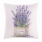 Подушка Этель "Lavender" 40х40 см, 100% п/э 7516080 - фото 11292615